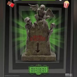Regal Beetlejuice Tombstone Popcorn Container